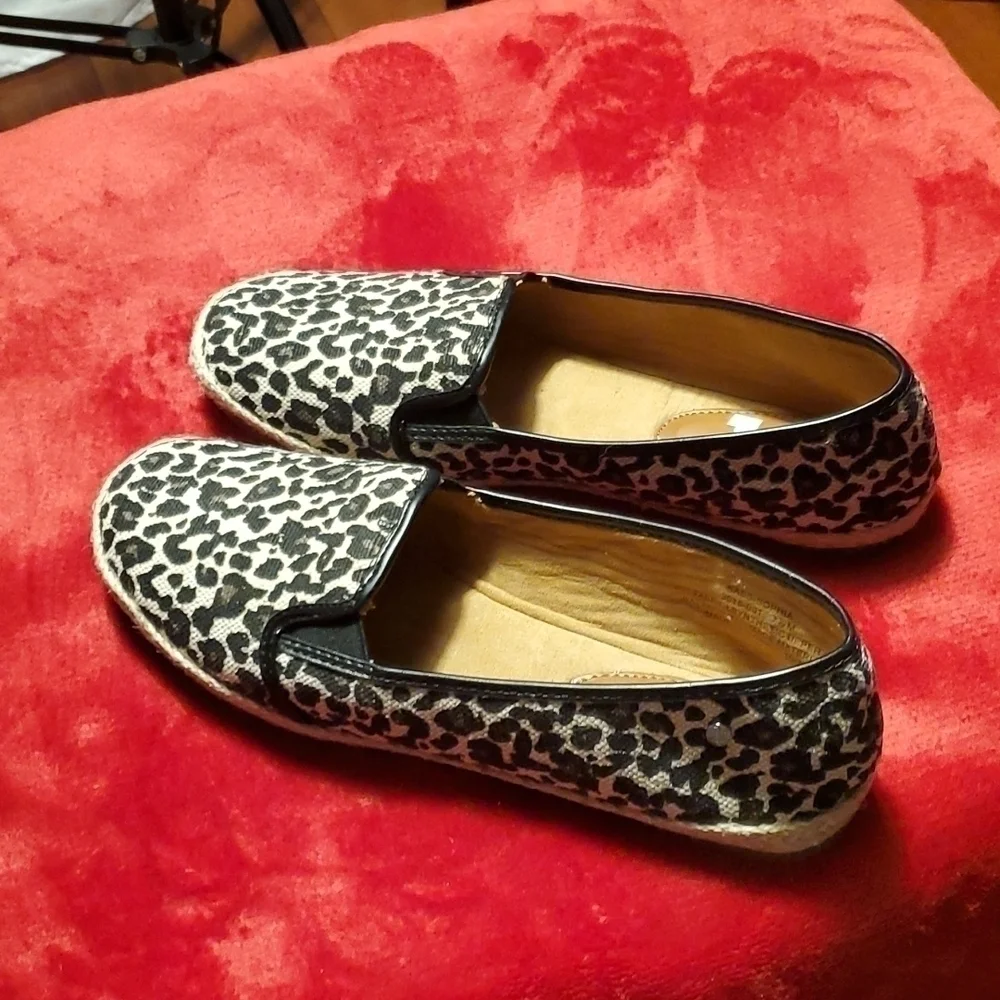 GH Bass Leopard Espadrille Size 7.5M